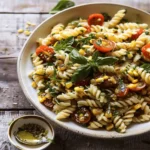 Roasted Corn and Tomato Pasta Salad