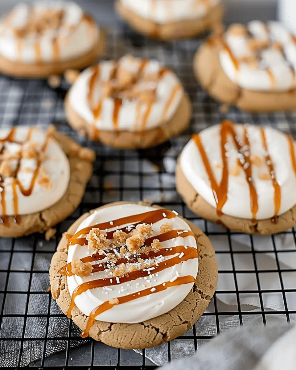 Salted Caramel Cheesecake Cookies Recipe