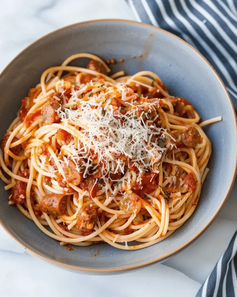 Sausage Spaghetti
