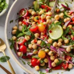 Simple Chickpea Salad Fresh and Flavorful Meal