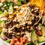 Speedy Beef Taco Salad