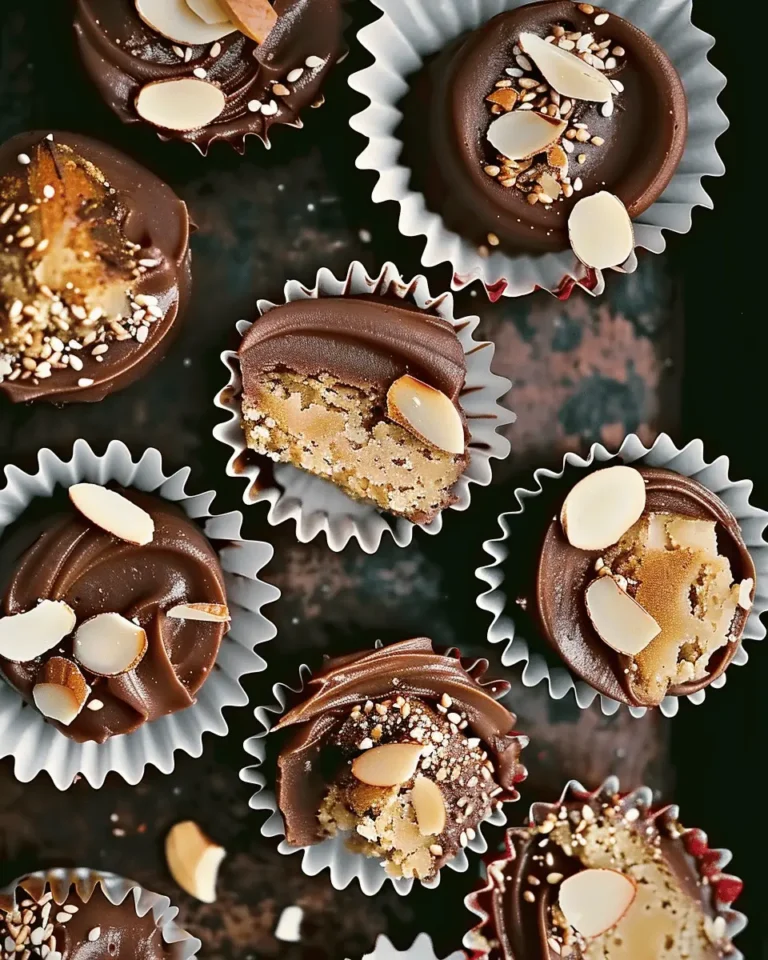 Swirled Tahini Cups