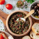 Warm Olive and Herb Tapenade