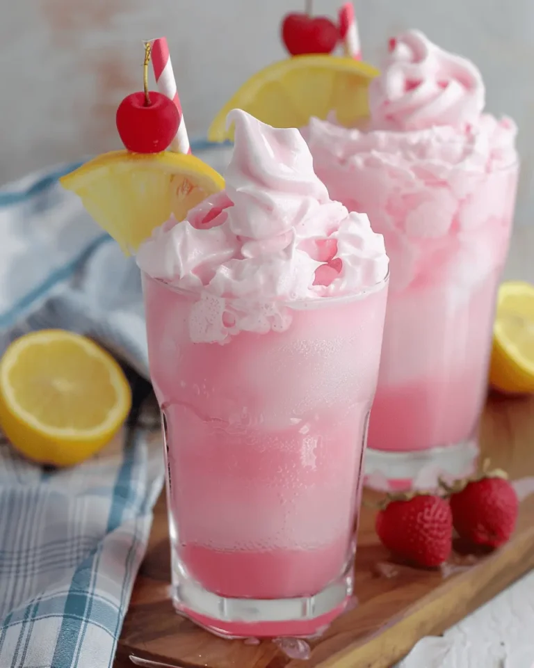 Whipped Pink Lemonade Refreshing Summer Drink Recipe