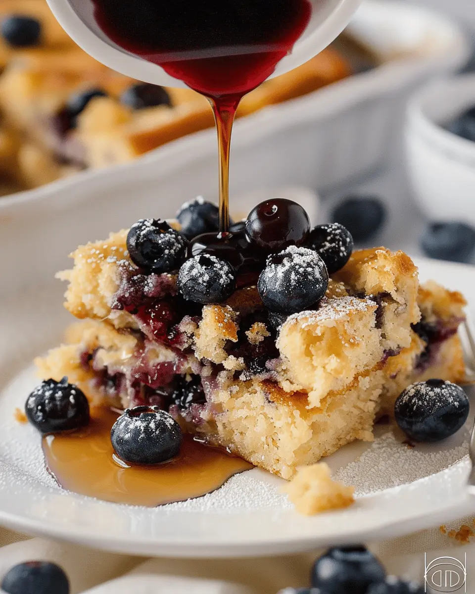Blueberry Buttermilk Pancake Casserole: The Best Breakfast Delight