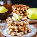 Apple Fritter Waffle Donuts