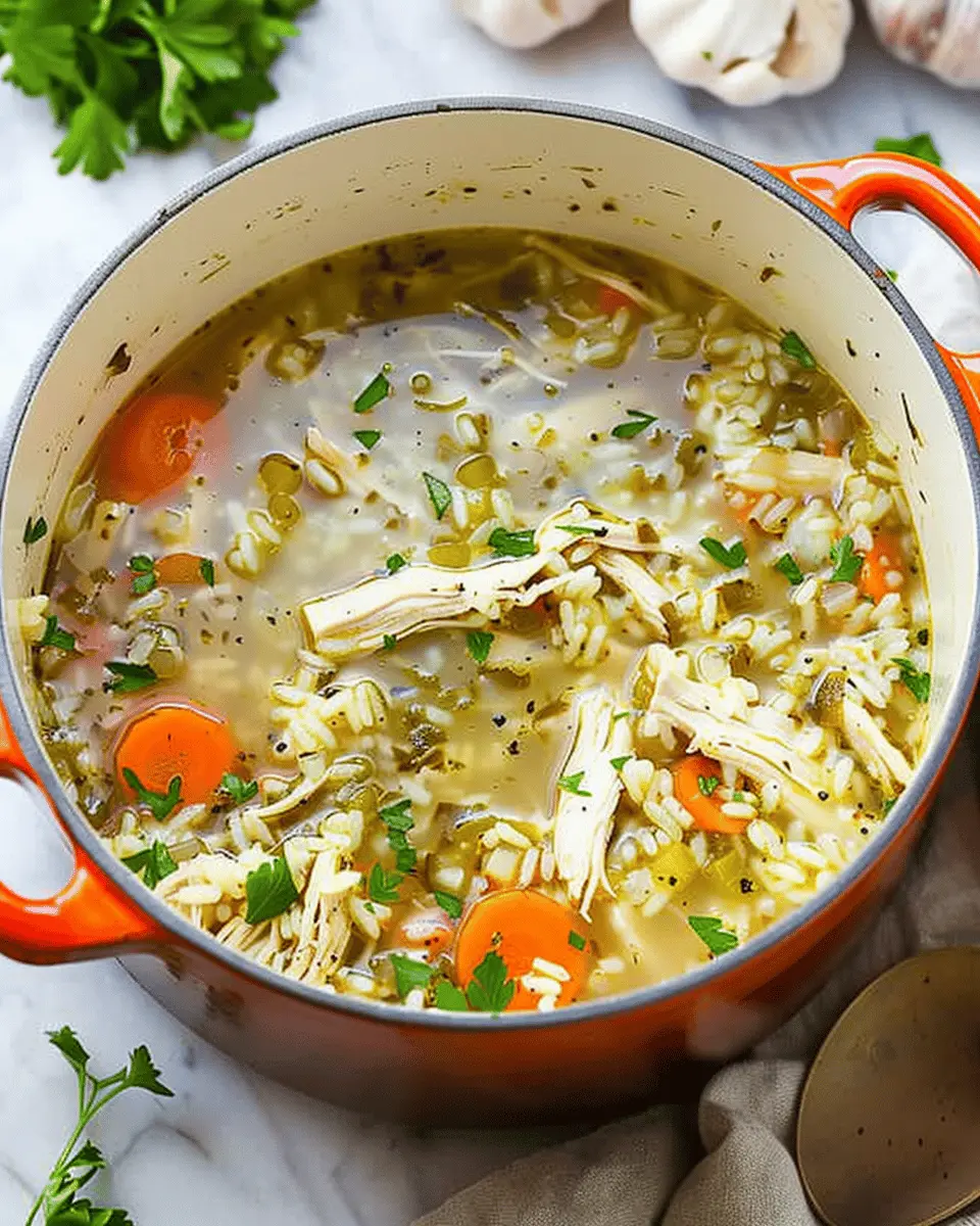 Chicken and Rice Soup: The Best Comforting Recipe for Home Cooks