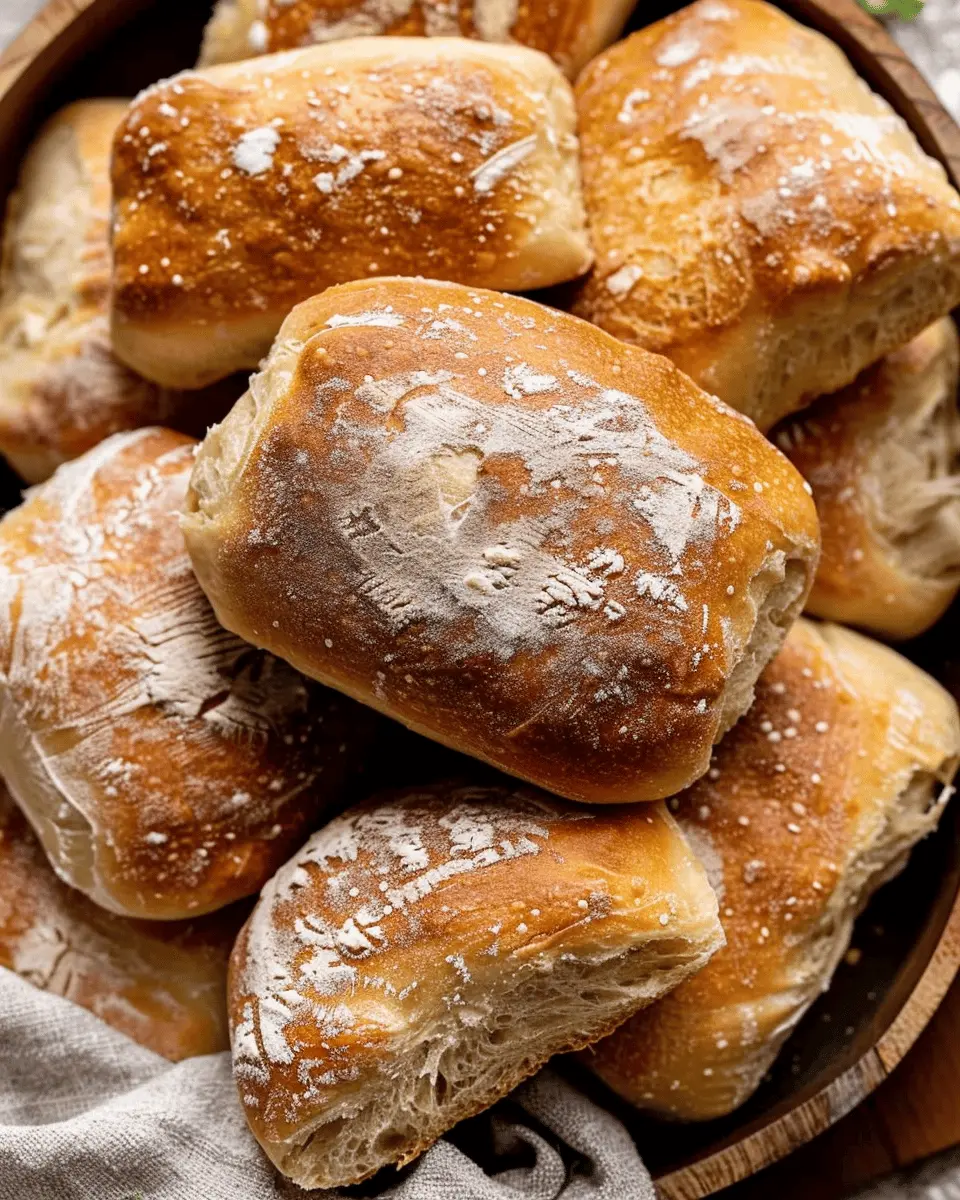Ciabatta Rolls: The Best Homemade Recipe You Must Try