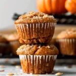 Spiced Baked Pumpkin Muffins