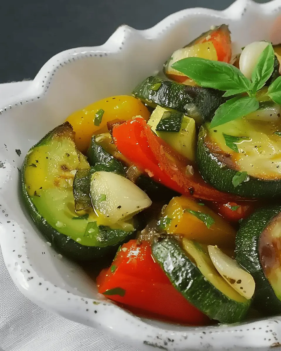 Garlic Butter Sautéed Garden Vegetables: Easy and Flavorful Side Dish