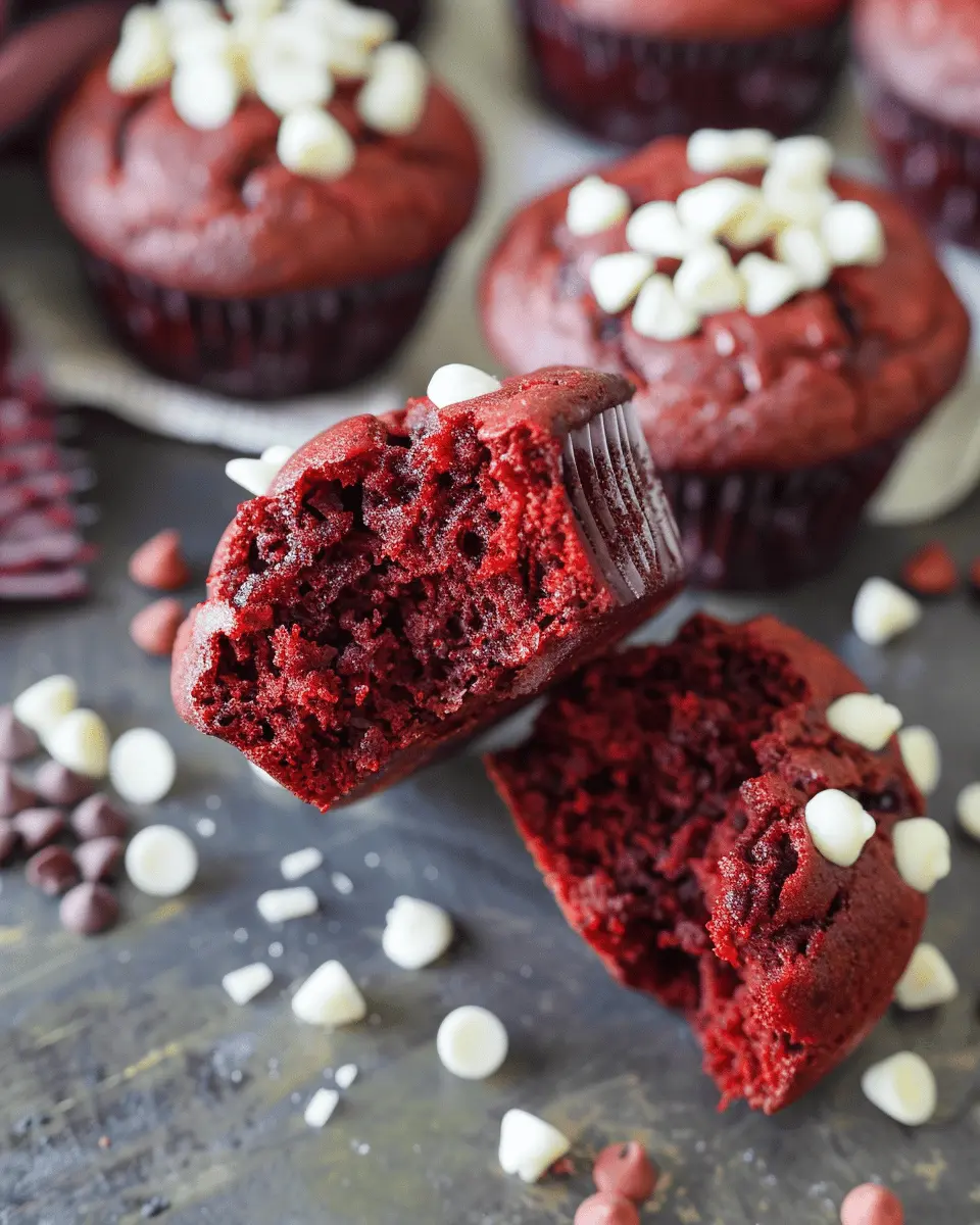 Red Velvet Muffins: Easy Indulgence for Your Weekend Treats