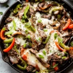 Philly Cheesesteak Skillet