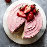 Homemade Strawberry Cake