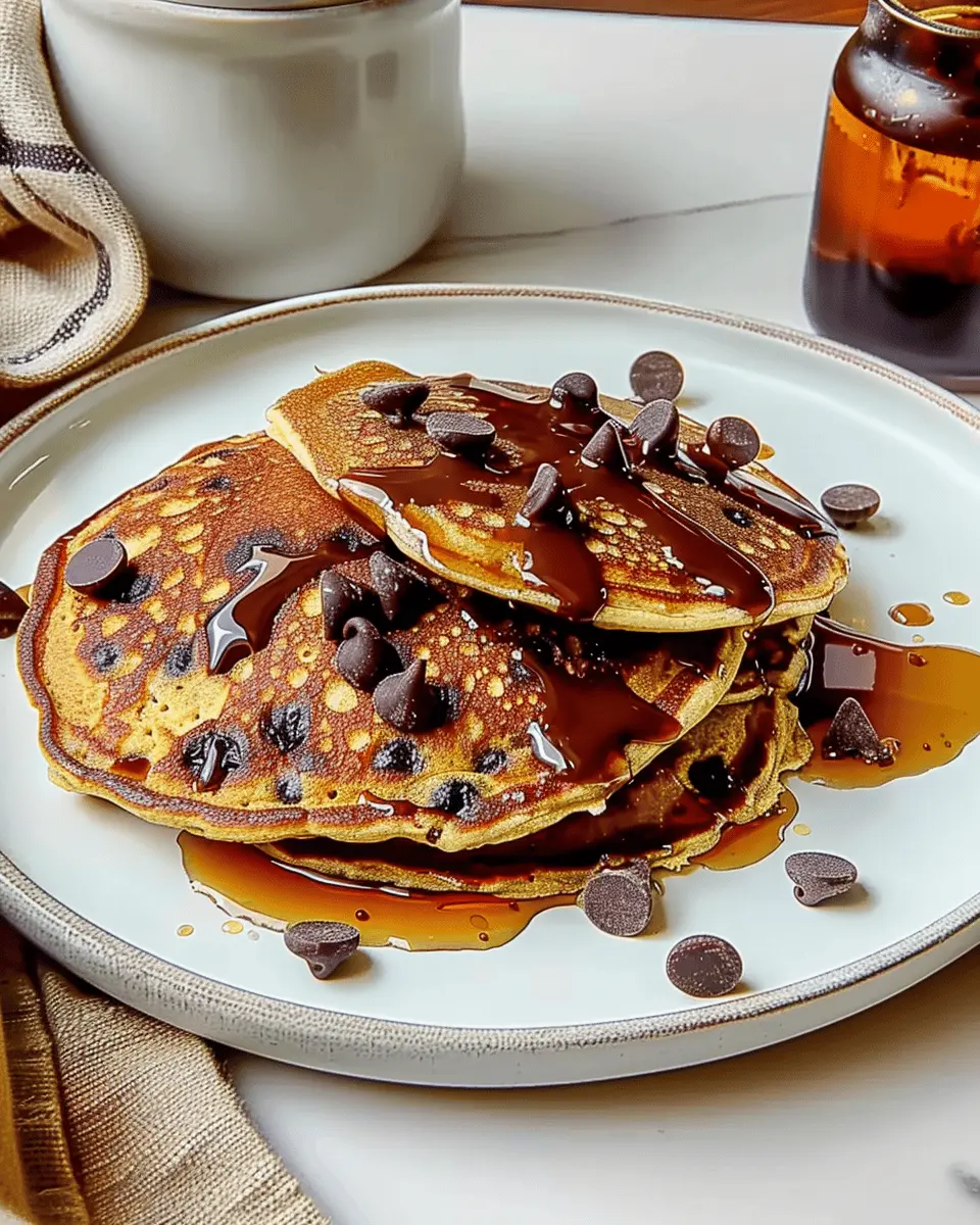Chocolate Chip Pancakes: The Best Easy Recipe with Turkey Bacon