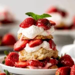 Classic Homemade Strawberry Shortcake