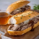 Crockpot French Dip Sandwiches