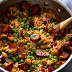 Kielbasa Rice Skillet – Savory, Hearty & One-Pan Delicious!