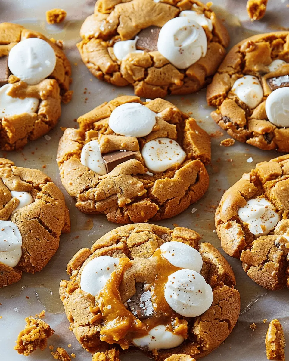 Pumpkin S’mores Cookies: Indulgent, Gooey Fall-Inspired Delights