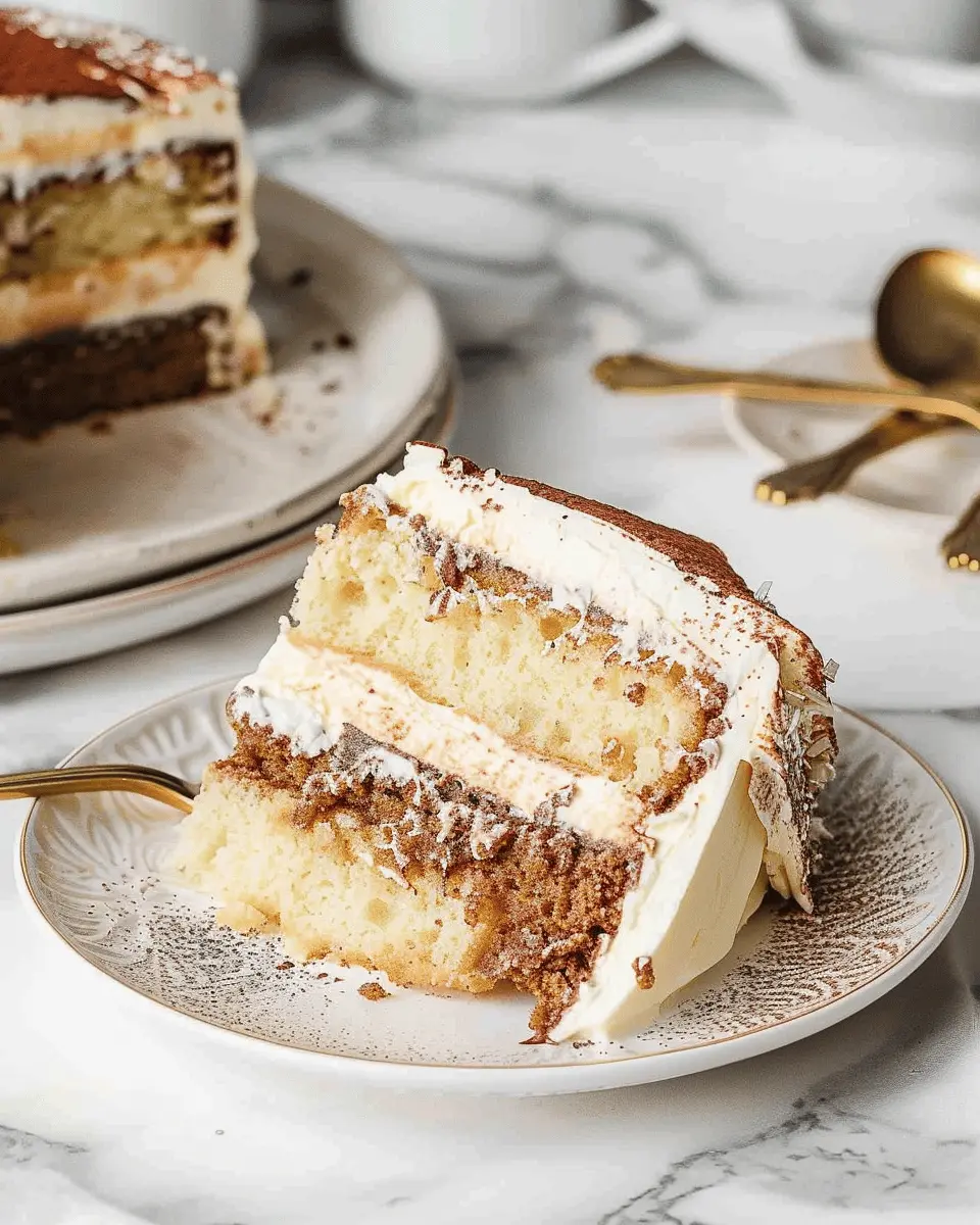 Vanilla Tiramisu Cake: The Best Indulgent Twist on Tradition