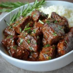 Garlic Rosemary Beef Tips