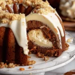 Carrot Cheesecake Bundt Cake