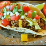 Beef Tacos Hatch Chilies
