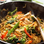 Chicken Stir Fry Noodles