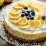 The Easiest Lemon Cheesecake