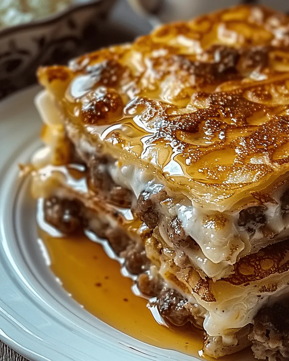 Pancake Sausage Casserole: A Cozy and Indulgent Breakfast Delight
