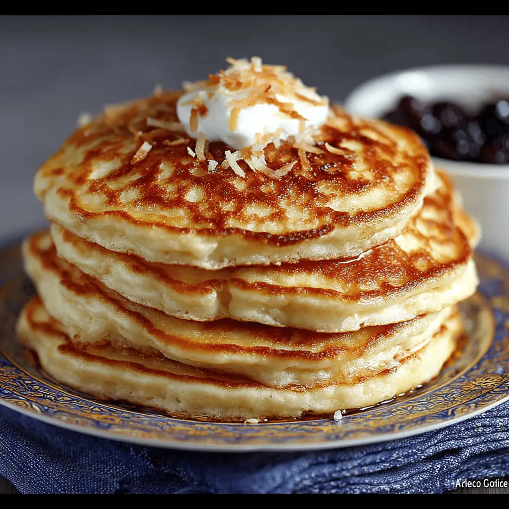 Coconut Cream Pancakes: Easy and Indulgent Weekend Delight