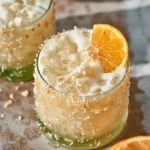 Orange Coconut Creamsicle Drink