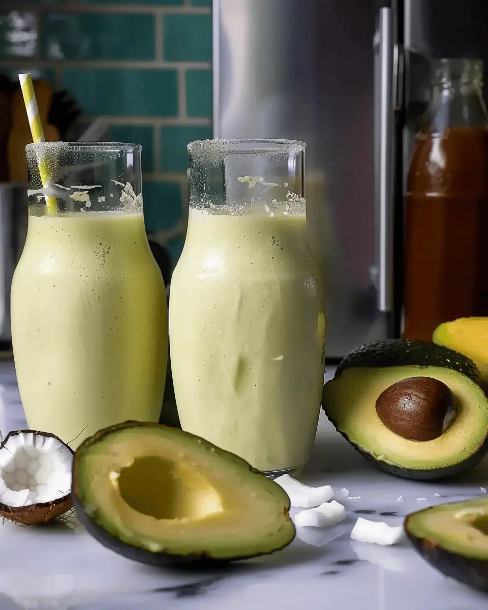 Avocado Coconut Smoothie: A Refreshing and Easy Treat