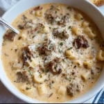 Creamy Parmesan Sausage Soup