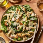 The Ultimate Chicken Caesar Pasta Salad