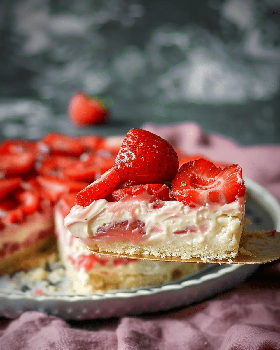 Schneller Erdbeerkuchen mit Schmand: Der beste Genuss für jeden Tag