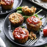 Easy Mini Meatloaf Muffins