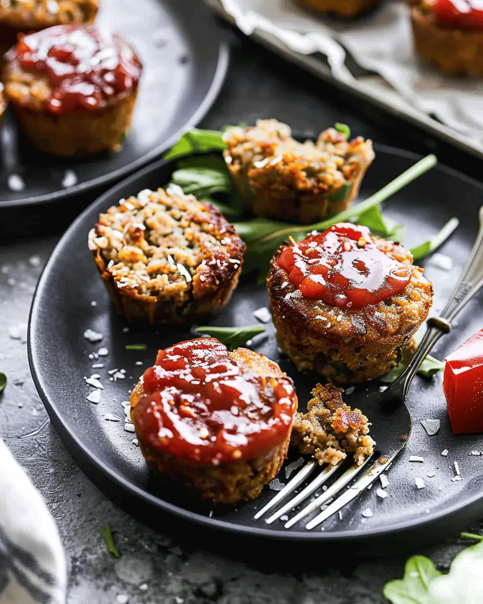 Easy Mini Meatloaf Muffins: Juicy Turkey Bacon Comfort Food