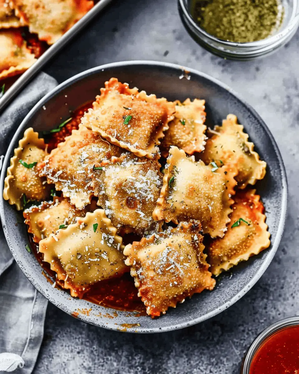 Toasted Ravioli: Easy and Indulgent Recipe for Homemade Delight