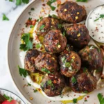 Lamb Koftas with Tahini Yogurt Sauce: Delicious & Easy!