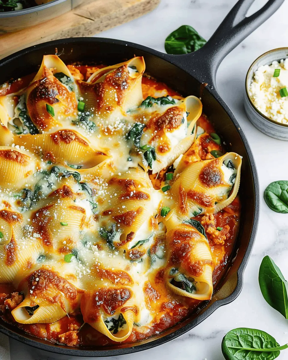 Delightful Spinach and Ricotta Stuffed Shells for Cozy Nights at Home