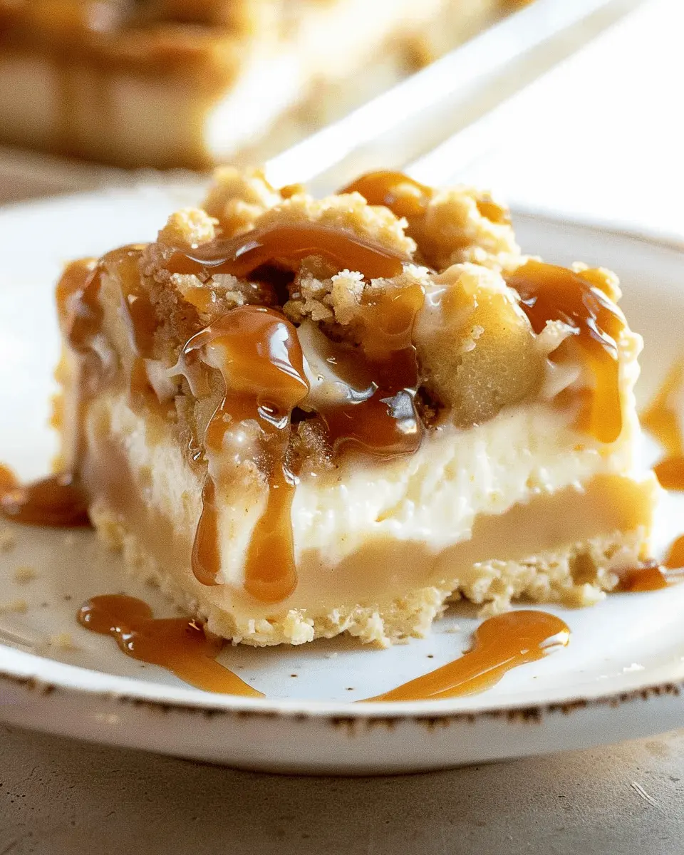 Caramel Apple Cheesecake Bars: The Cozy Indulgence You Need