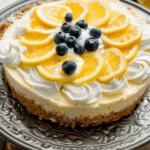 The Easiest Lemon Cheesecake