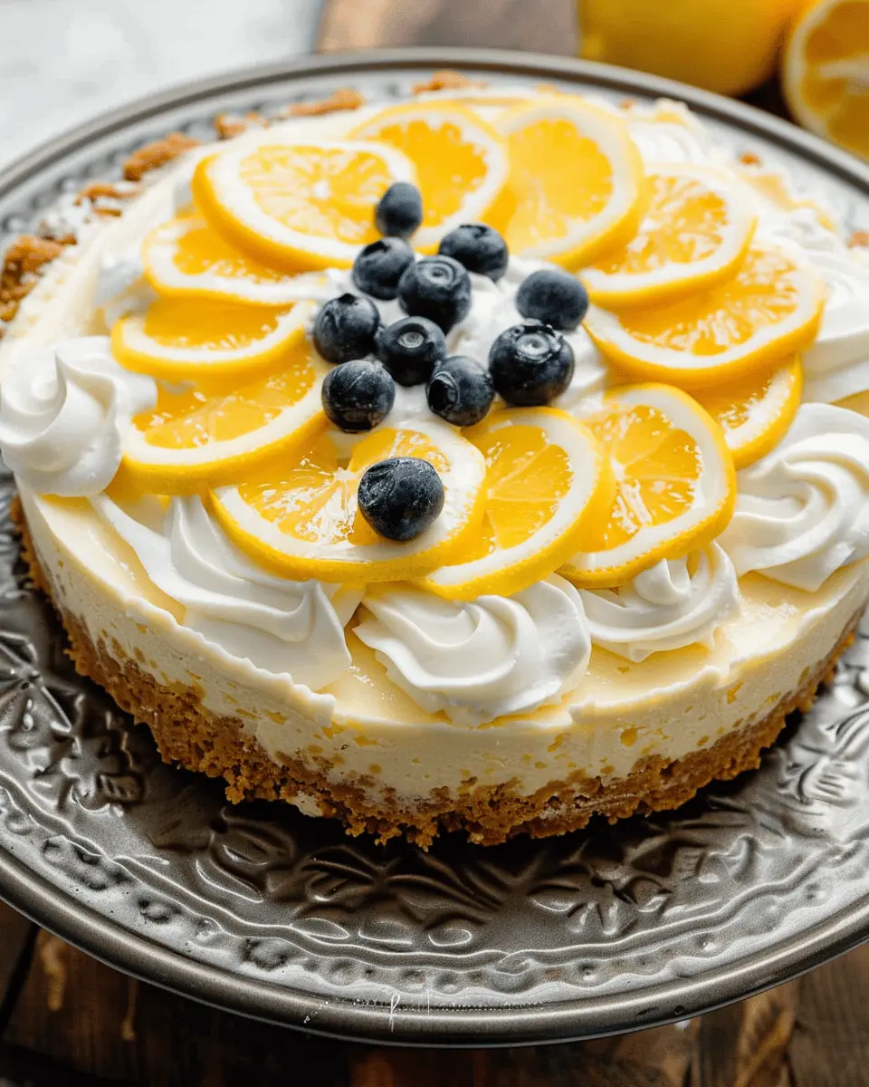 Easiest Lemon Cheesecake: Quick, Creamy Delight for All Bakers