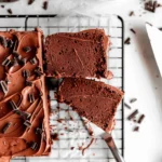 Protein Chocolate Birthday Sheet Cake