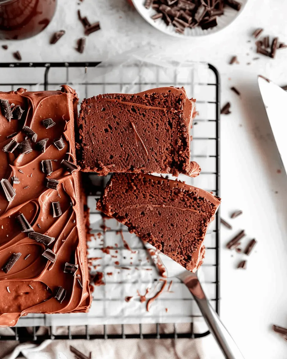 Protein chocolate birthday sheet cake: the best guilt-free treat