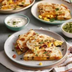 Mini Breakfast Quesadilla Circles