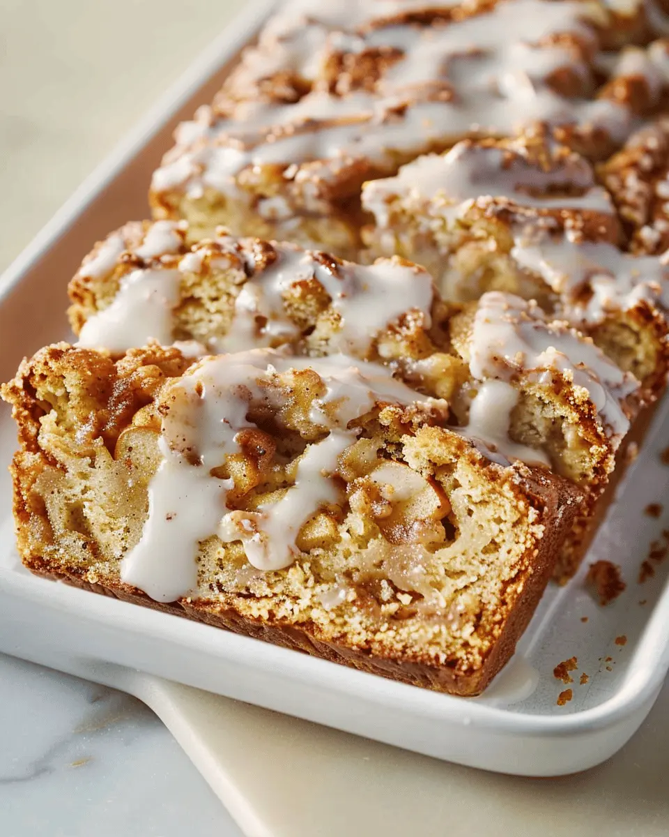 Apple Fritter Bread – Best Sweet Cinnamon Breakfast Treat