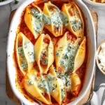 Beef-Stuffed Shells with Creamy Ricotta Filling