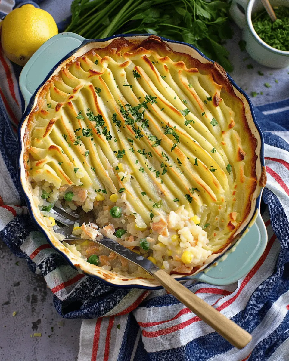 British Fish Pie: A Comforting and Easy Delight for Home Cooks