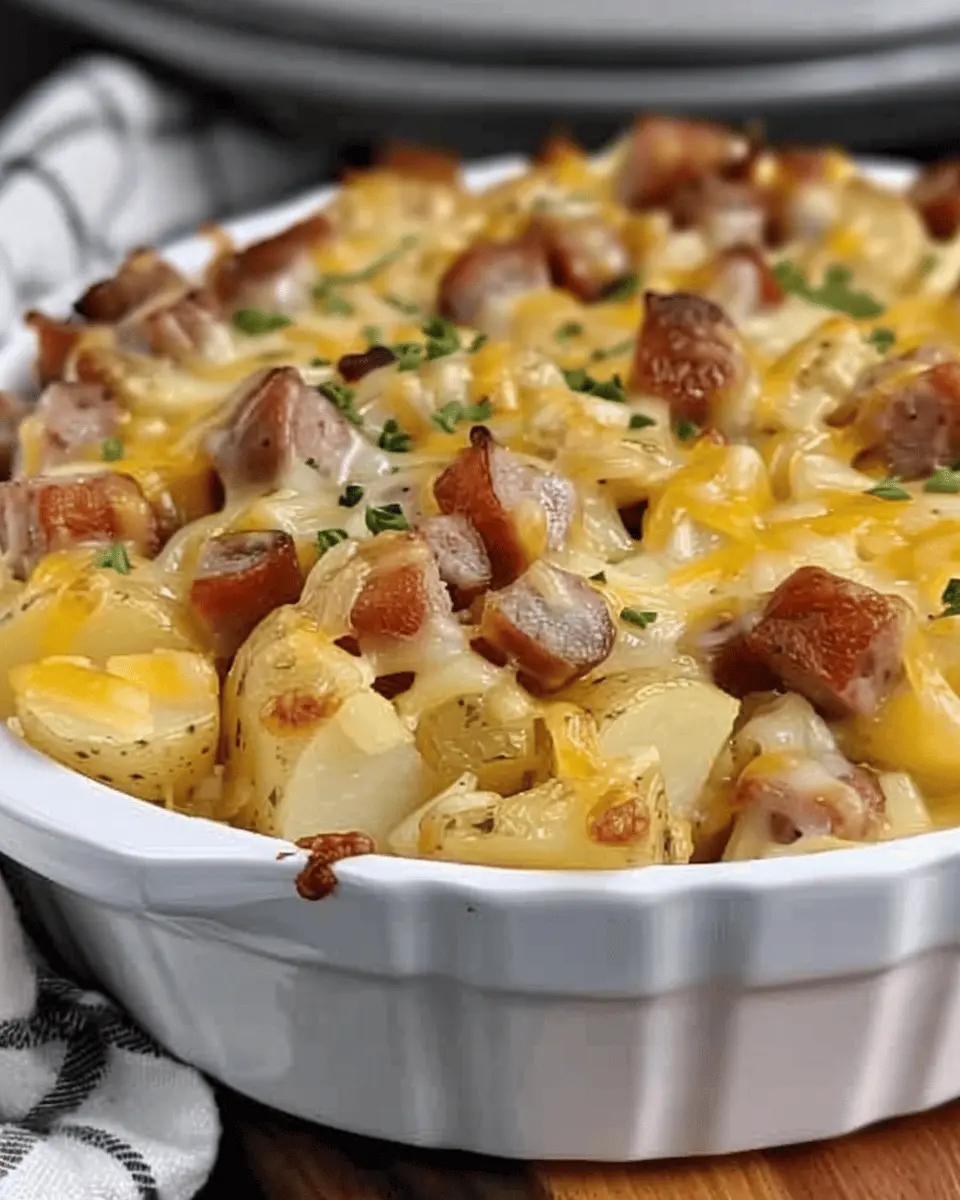 Cheesy Ranch Potatoes and Smoked Sausage: The Best Comfort Dish